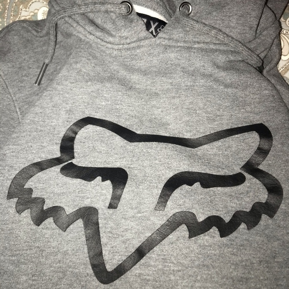 Gray Fox Racing Hoodie Sweatshirt